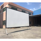 Portable Foldable Large Size Outdoor Fast Folding Projector Projection Screen 200 Inch
