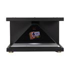 270 Degree 3 Side 42 Inch Pyramid Hologram Display 3D Projection Holographic Showcase