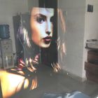 RoHS 1.52m Width Rear Projection Film Transparent Glass Optical