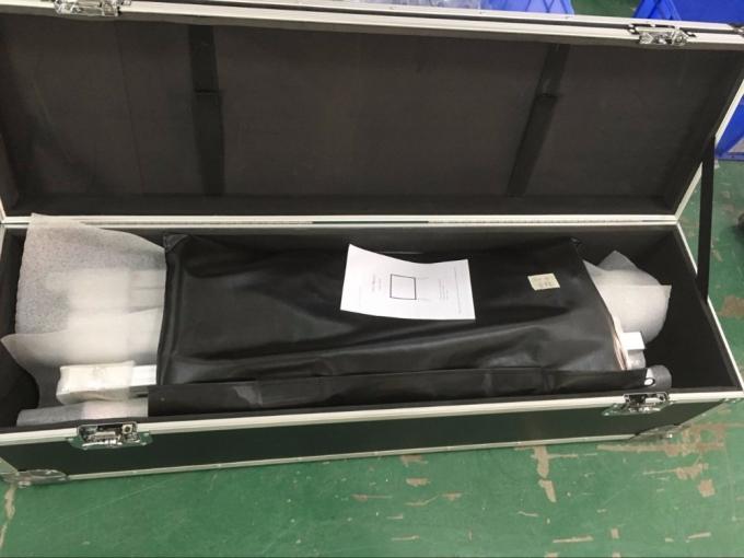 Màn hình chiếu 120 inch phía trước phía sau Fast Fold Portable Projection Screen With Stand Metal 3D PVC Fabric 4