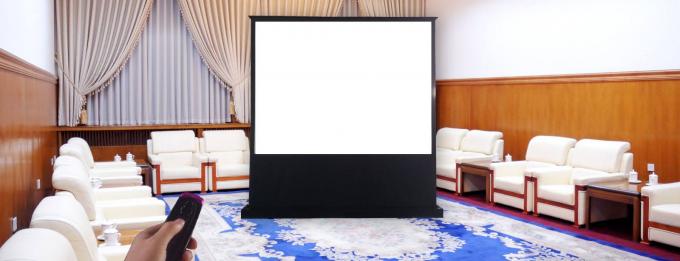 16:9 150 inch 4K HD Động cơ ALR sàn tăng màn hình chiếu cho Long Throw Projector Nhà hát 2