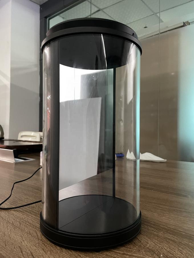 Hộp Hologram 3D Tương tác dựa trên AI, Hộp Trưng bày Holotube Holographic Display Hình người Kỹ thuật số 75 inch 2