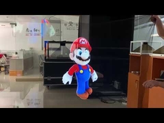 Màn hình vải tuyn holo trong suốt lớn cho chương trình hologram trên sân khấu