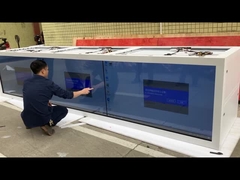 Hiển thị hình ba chiều 3D 65 inch Hình ba chiều Hình ba chiều Kim tự tháp trong suốt Trình chiếu video Holobox