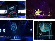 3D Holographic Effect Projection Screen Holographic Screen Projection Net Hologram Mesh Screen For Stage