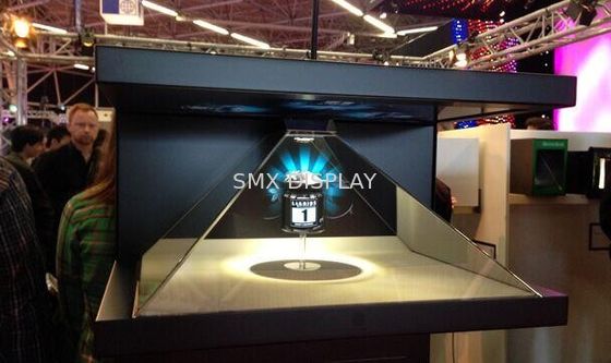 chất lượng Customized 270 Degree 3D Holographic Pyramid Advertisement 1920x1080 Resolution Nhà máy
