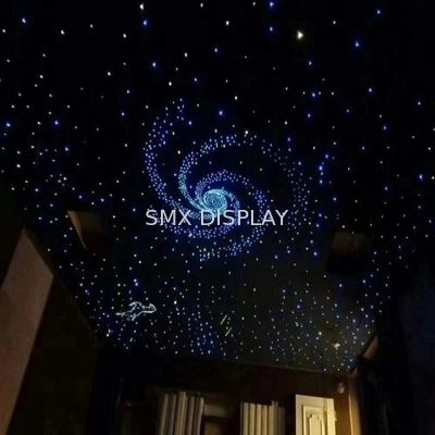 Chất lượng Tấm trần sao sợi quang 600x600mm Màu RGB để trang trí Nhà máy
