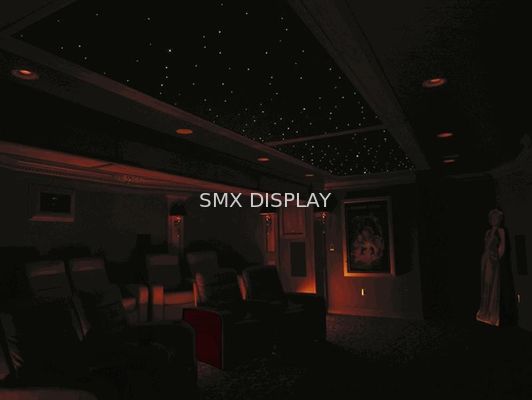 chất lượng Bộ đèn trần sợi quang 110 - 220V Thân máy đen âm / xanh hải quân / UV PMMA Nhà máy