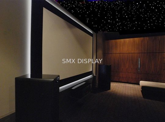 chất lượng PMMA Thân đèn sợi quang lấp lánh Màu đen âm / xanh nước biển / UV cho rạp hát tại nhà Nhà máy