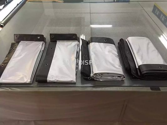 chất lượng White Front Projection Screen with black border , outdoor projector screen Nhà máy