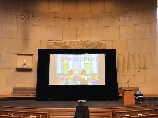 16:9 Máy chiếu & Thiết bị trình bày Màn hình chiếu đứng nhanh gấp với bộ quần áo