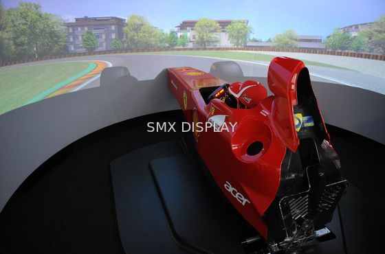 chất lượng Màn hình máy chiếu cong lớn 360 ° Khung cố định cho bộ mô phỏng 1.0 Tăng Nhà máy