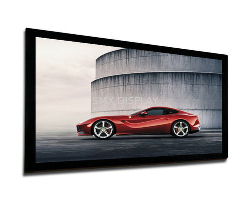 Chất lượng 8cm Width Full HD Fixed Frame Screen , Fabric For Projection Screen Nhà máy