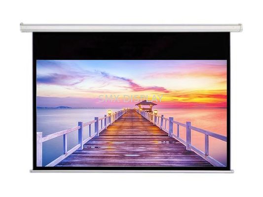 chất lượng 70“ Motorized Cinema Projection Screens / projector screen ceiling mount Nhà máy