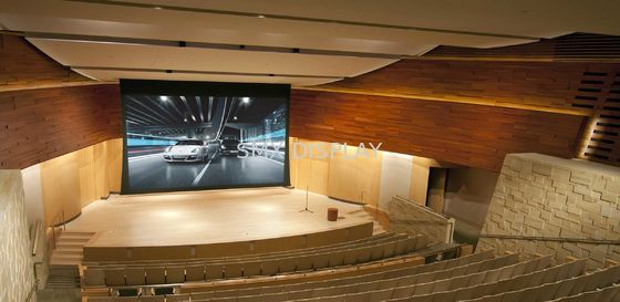 chất lượng 16:9 120" Cinema Tab Tensioned Motorized Screen Aluminum Housing Nhà máy