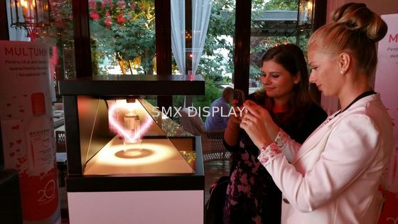 Chất lượng Holographic Display Pyramid,Holo Box,3D Hologram Technology 55" Nhà máy