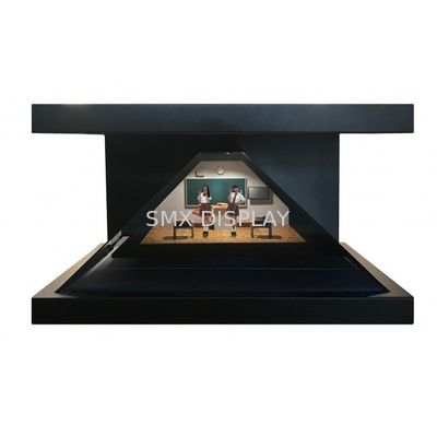 Chất lượng Trưng bày màn hình kim tự tháp ba chiều 22 inch Công nghệ ảo hình ba chiều 3D Nhà máy