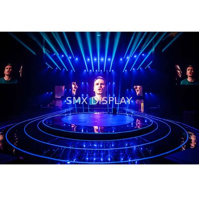 chất lượng Màn hình gạc Holo 3,1m, Màn hình lưới ba chiều 3D tạo hình ảnh nổi trên bầu trời Nhà máy