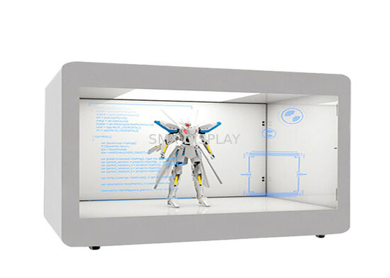 chất lượng 22'' 75'' 16/9 Màn hình LCD trong suốt Trưng bày Bảo tàng Trang sức Video Holobox Nhà máy