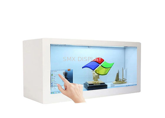Chất lượng Màn hình LCD trong suốt 75 inch Trưng bày Bảo tàng Trang sức Triển lãm Kim tự tháp Hình ba chiều 3D Nhà máy