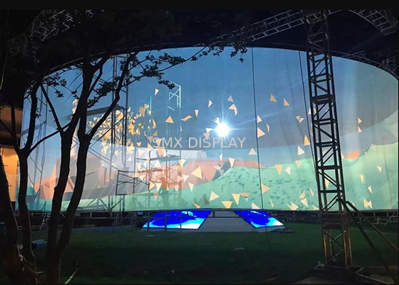 Màn hình máy chiếu lưới ba chiều 3D cho màn hình ba chiều Giai đoạn 360 độ để chiếu màn hình sương mù
