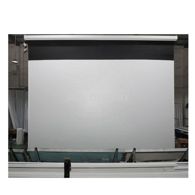 chất lượng 300 Inch Electric Projector Screen Tab Màn hình chiếu động cơ bị căng cho ngoài trời Nhà máy