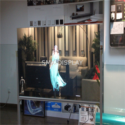 Mirror / Black Rear Projection 3D Holographic Display 130um Thickness 800:1 Contrast