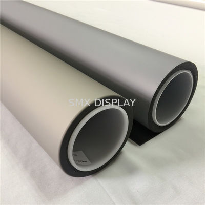 Chất lượng High Contrast 3D Holographic Display Gray Rear Projection Film For Window Advertising Nhà máy