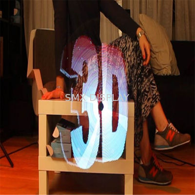 Chất lượng 42cm X 42cm Black 3D Hologram Players 1.5kg Shopping Mall 3d Holo Display Nhà máy
