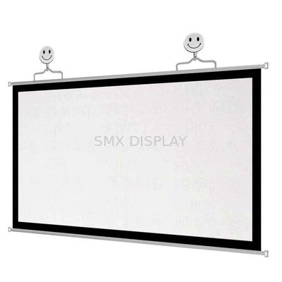 Chất lượng Đơn giản treo HD Home Warp đan màn hình chiếu 16:9 100 "Inch Nhà máy