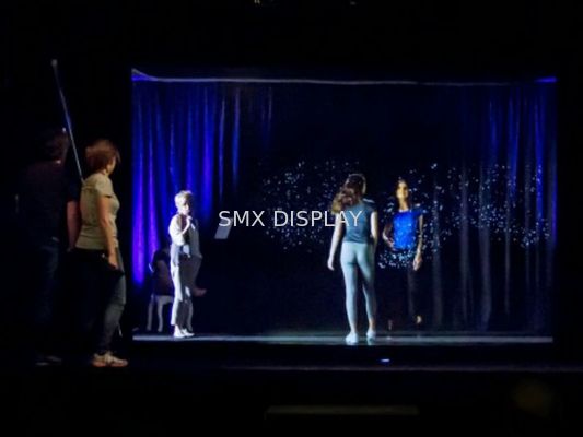 Chất lượng 3D Projection System 3D Holographic Display Hologram Stage Show Pepper Ghost Technology Nhà máy