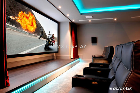 chất lượng Khung nhôm 16: 9 Màn hình khung HDTV gắn trên tường cố định Đối với rạp hát tại nhà Nhà máy