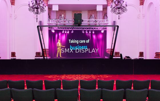 chất lượng Stretching Resistance Musion Foil 3D Hệ thống chiếu phim ba chiều cho Live Show Nhà máy