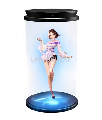 Chất lượng Hologram 180 độ 3D Cylinder Màn hình minh bạch Hologram tương tác HoloTube Nhà máy