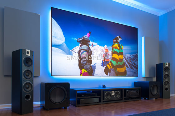 chất lượng 16/9 Zero Edge Màn hình khung cố định chống chiếu sáng màn hình cho rạp chiếu phim tại nhà Nhà máy