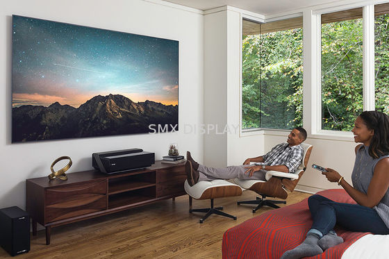 chất lượng Màn hình chiếu cố định cạnh hẹp, Màn hình chiếu rạp hát tại nhà Shrot Throw Nhà máy