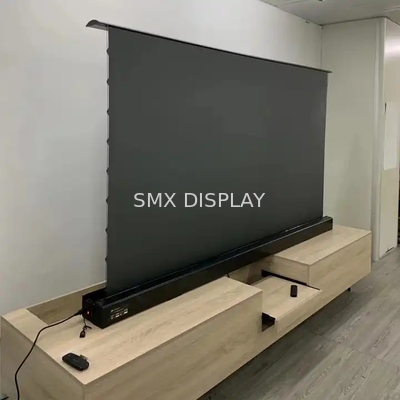 Điện áp sàn tăng ánh sáng xung quanh từ chối màn hình chiếu 120 Inch ALR UST màn hình chiếu