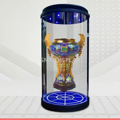 Chất lượng 3D Hologram Cylinder màn hình minh bạch Hologram tương tác HoloTube 10,1 inch với USB / SD Card / HDMI Input Interface Nhà máy