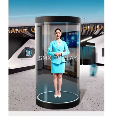 MPG Video định dạng 75 inch Hologram 3D Digital Signage với Audio 8 ohm 5W loa kép và màn hình hiển thị Holographic kích thước thực tế