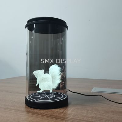 Hiển thị công nghệ 3D Holographic 5.5 10.1 21.5 inch xi lanh hologram với Ai Interactive