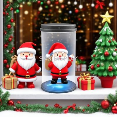 chất lượng Thiết bị trình chiếu ảnh ba chiều dạng ống Holo di động Mini Hologram Showcase Nhà máy