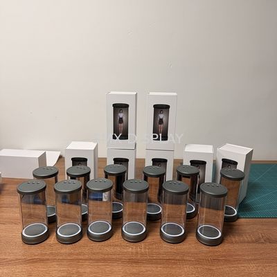 chất lượng 5.5 / 21.5/75inch hologram cylinder hộp 3d hologram cylinder ai tương tác cho trưng bày bảo tàng Nhà máy