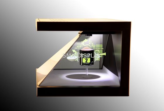 chất lượng 3D Hologram Showcase 3-side View Holo Display Hologram Pyramid for Exhibition Advertising Nhà máy