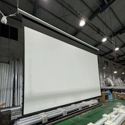 chất lượng 4x3 m High Quality Large Electric Projection Screen/ Motorized Projector Screen Tubular Motor for Projector Screen Nhà máy
