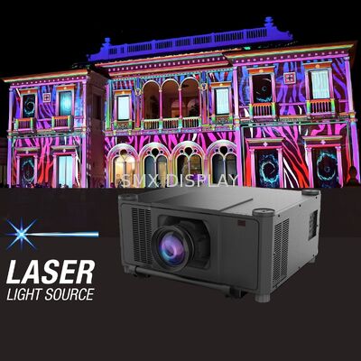 Máy chiếu kỹ thuật ngoài trời SMX 20000lumen Máy chiếu laser 3LCD WUXGA cho chiếu bên ngoài tòa nhà