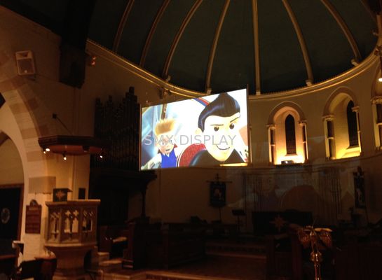 Chất lượng Adhesive Rear Projection Screen Film , Outdoor Transparent Projection Film Nhà máy