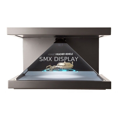 Hình bên hông 3D Hình ba chiều Hình ảnh 3D Holo Showcase với đèn Led Có Điều chỉnh