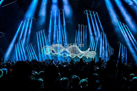 chất lượng Màn hình chiếu ba chiều 3D trong suốt Holoflex Polyamide Nhà máy