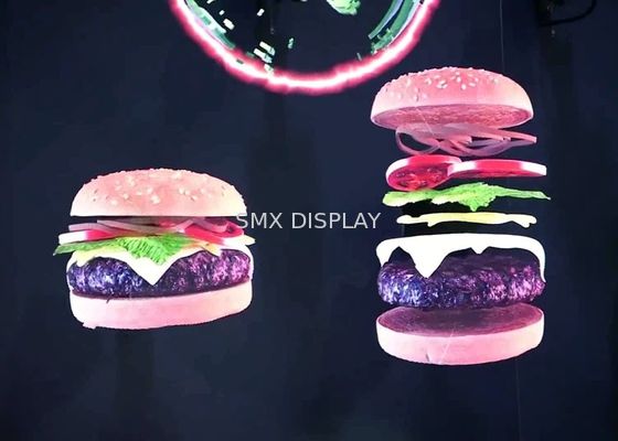chất lượng Holographic Advertising 3D Display 176 Degree 3D Live Hologram Projection Nhà máy