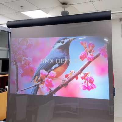 Chất lượng Convinent Self adhesive 500/1 transparent projection screen film Roll for Promotion Nhà máy